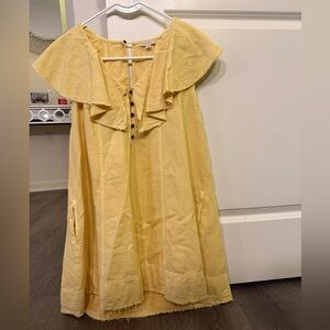Pilcro Yellow Mini Dress